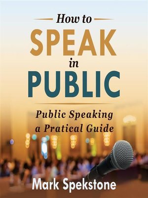 cover image of How to Speak in Public